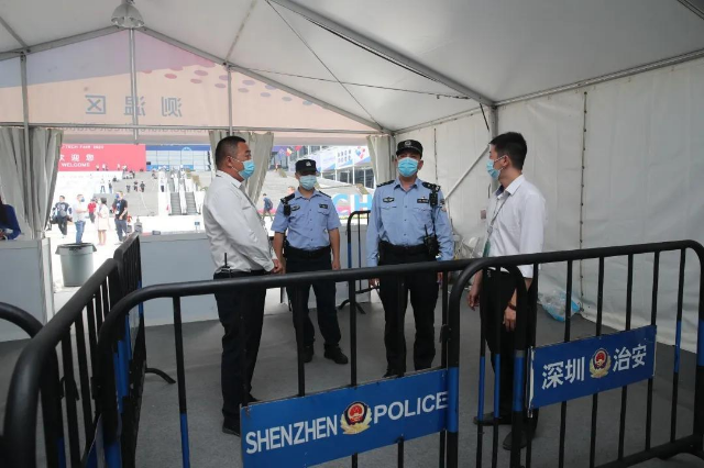 第二十二届高交会今日开幕,福田警方全力护航保平安!