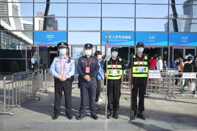 第二十二届高交会今日开幕,福田警方全力护航保平安!