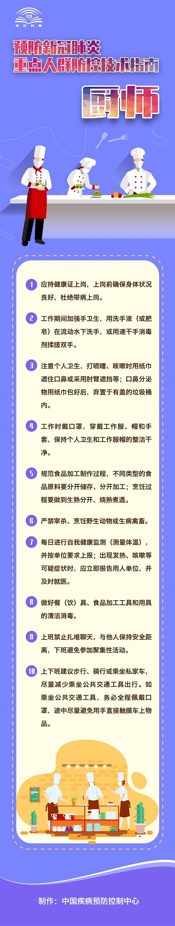预防新冠肺炎重点人群防控技术指南--厨师.jpg