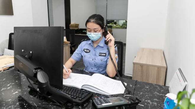 福警日记丨刘玉婷：报警回执单上的“案件咨询电话”