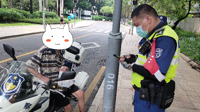 我为群众办实事 | 暖心！老人不慎走失 队员迅速助其找到家人