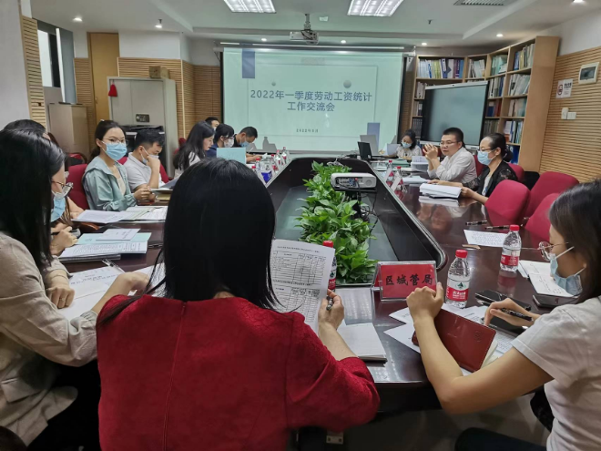区统计局召开2022年第一季度劳动工资统计工作交流会5.jpg