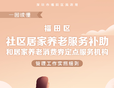 一图读懂《快三平台
社区居家养老服务补助和居家养老消费券定点服务机构管理工作实施细则》