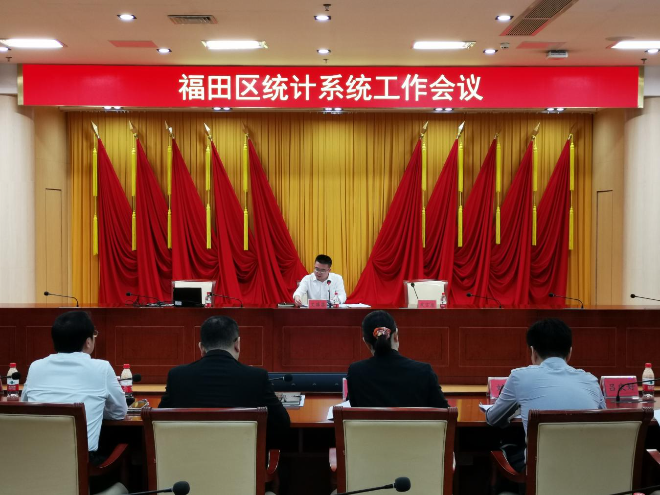 图1：区统计局党组书记、局长艾菲菲同志发言.jpg